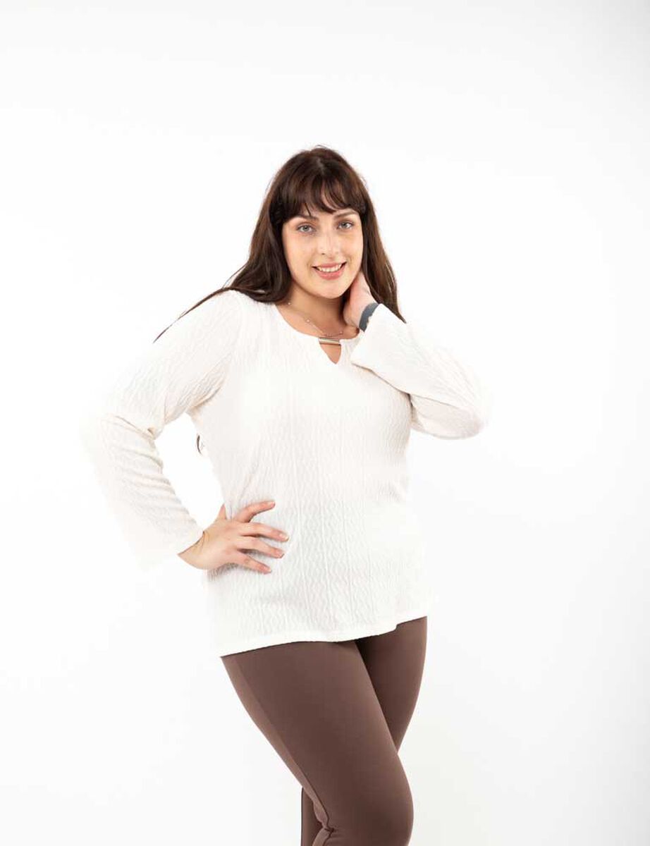 Polera Manga Larga Mujer Extralindas