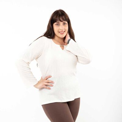Polera Manga Larga Mujer Extralindas