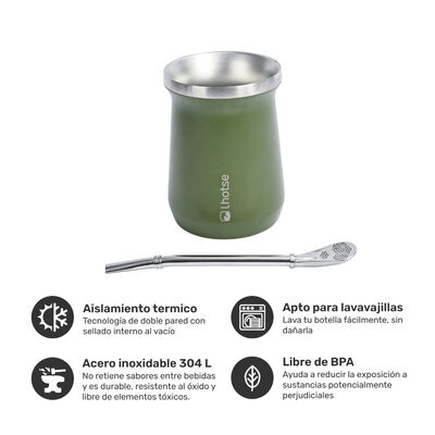 Matera Lhotse Térmica 230 ml Verde