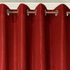 Combo Cortinas Doral Tabatha 220 x 140 cm Rojo