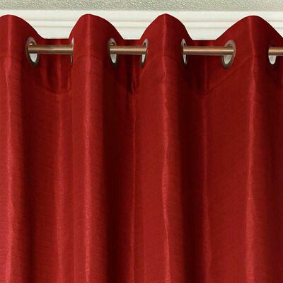 Imagen 2 del producto Combo Cortinas Doral Tabatha 220 x 140 cm Rojo