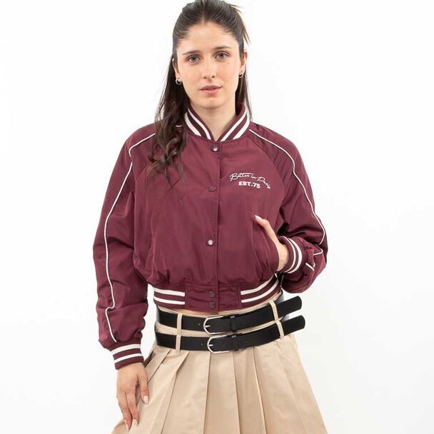 Chaqueta Bomber Mujer Icono
