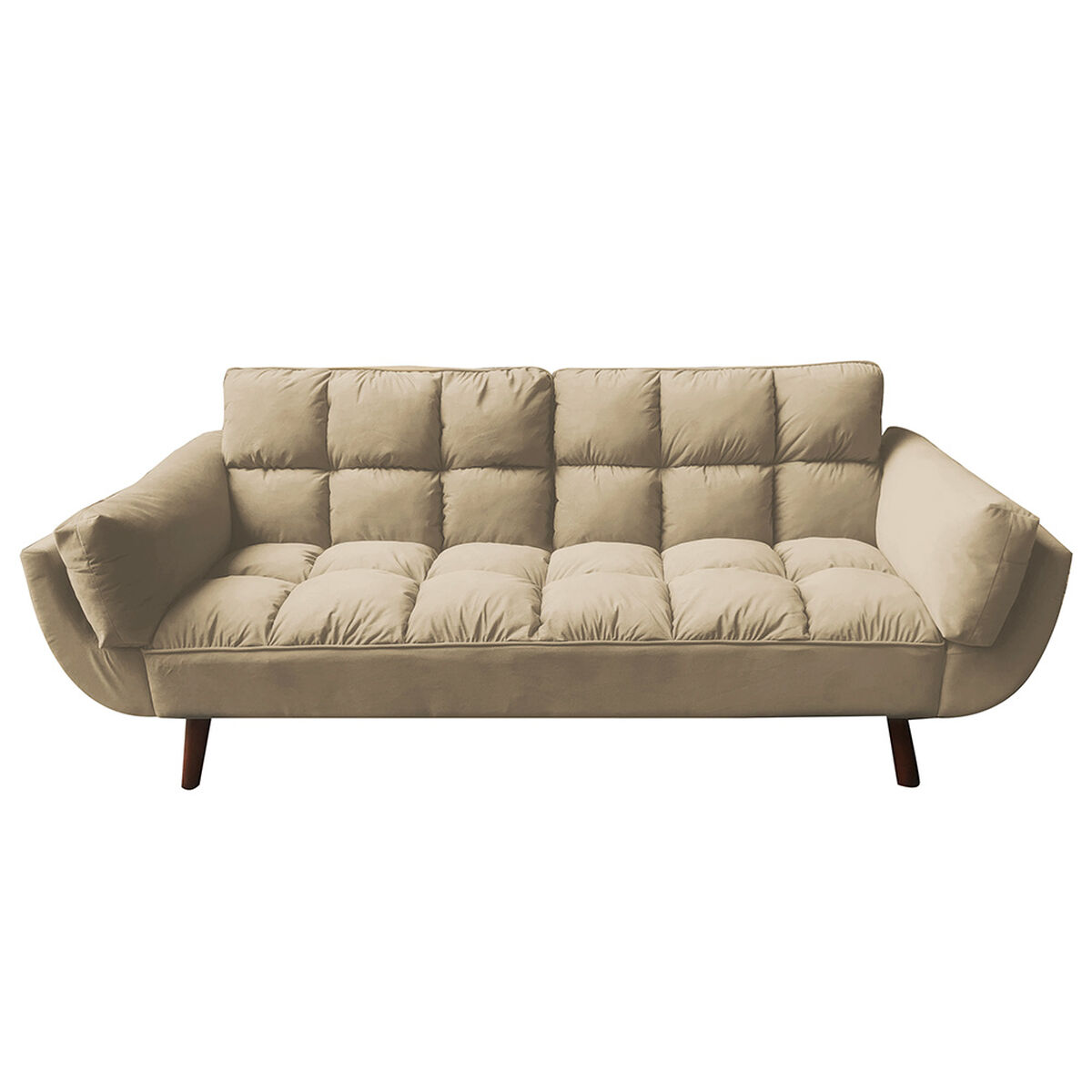 Sofá Cama Casanova Alena 3 Cuerpos Camel