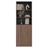 Estante Tuhome Home E4 2 Puertas Avellana Wengue