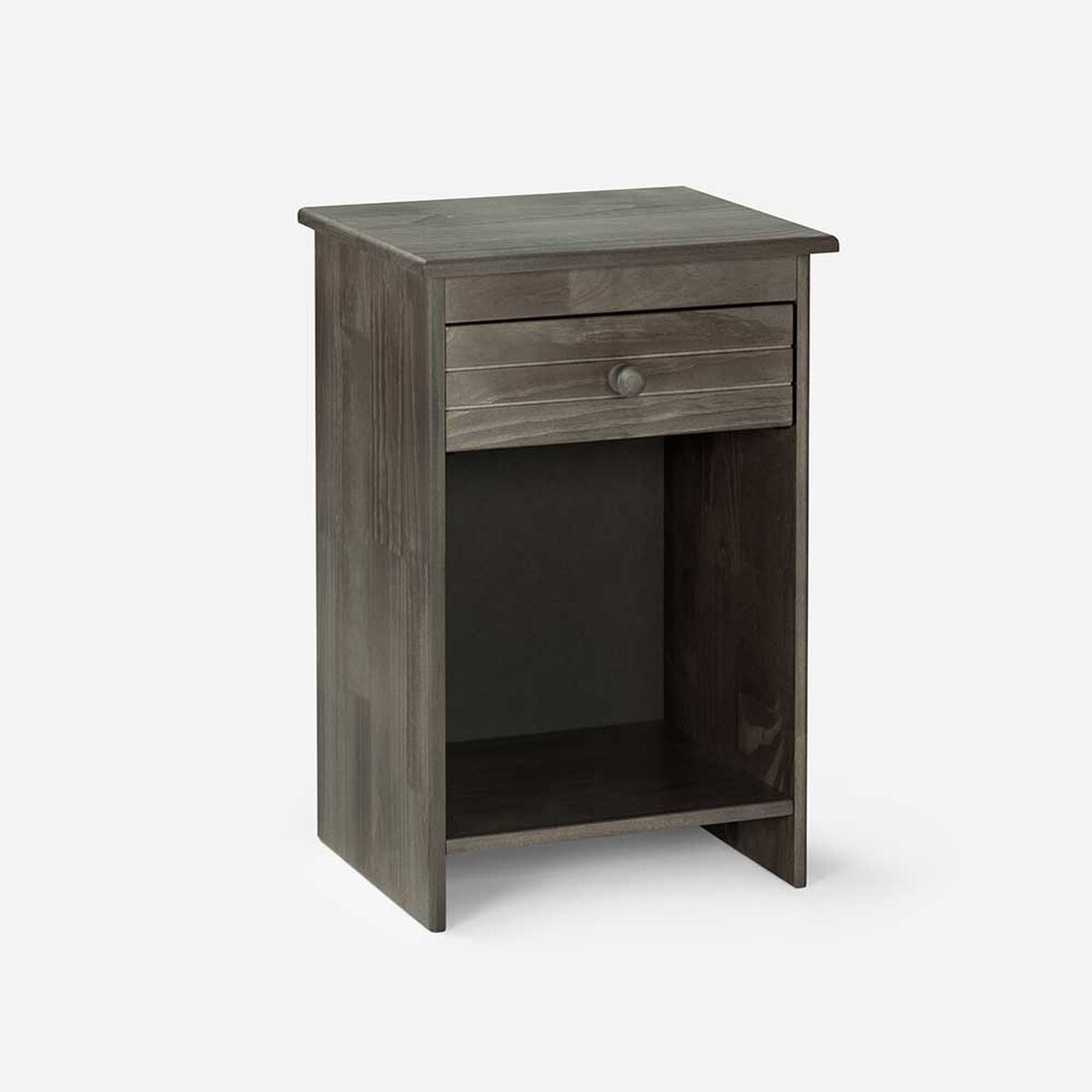 Cama Nido Rosen 1,5 Plazas Ergo T + Respaldo + Velador Tabor Grafito