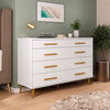 C&oacute;moda Di Poretti Design Brisa 8 Cajones Blanco