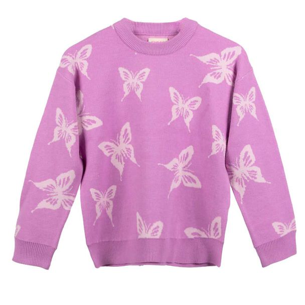 Sweater Tejido Niña Chess