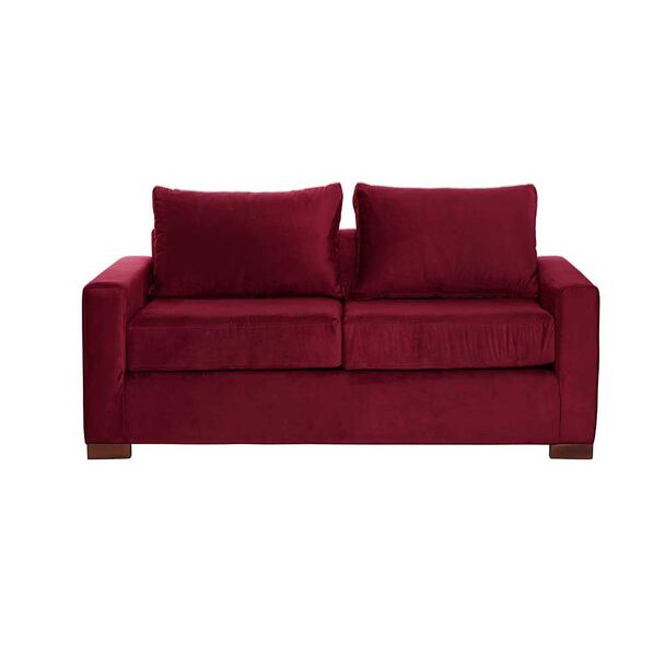 Sofá Latam Home Livorno 2 Cuerpos Burdeo