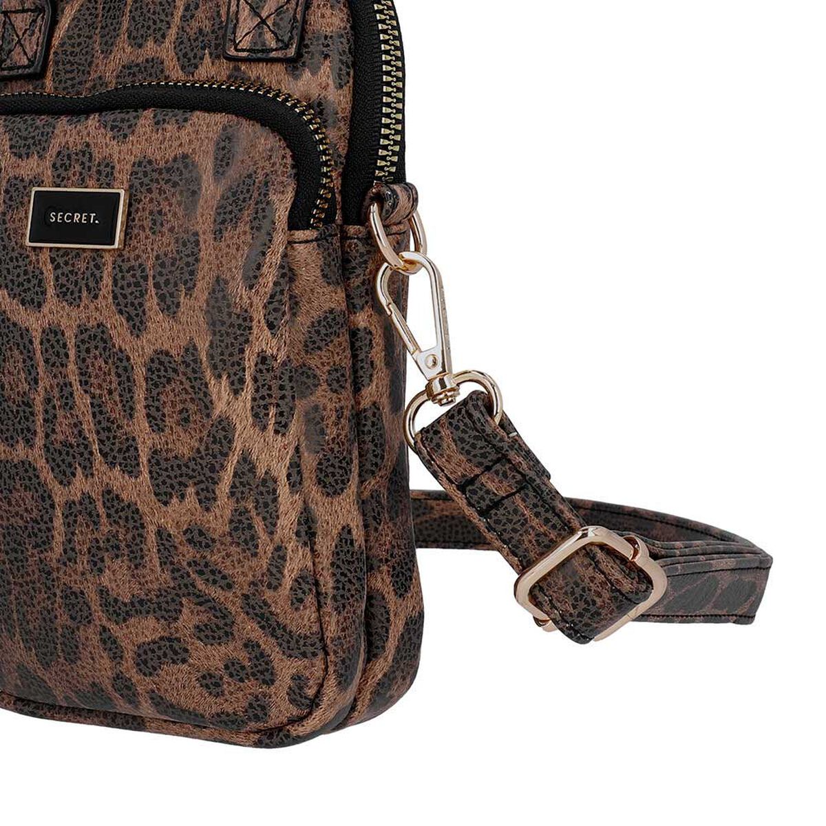 Portacelular de Mujer Secret Floriana SC7 Grande Leopardo