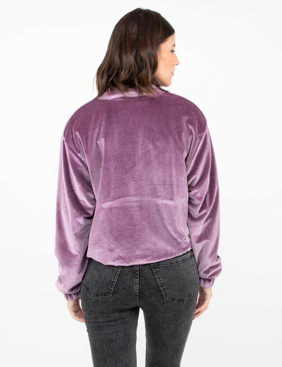 Chaqueta Bomber Terciopelo Push Mujer Zibel