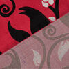 Alfombra Frize Carved D1 80X120 Cm Rojo