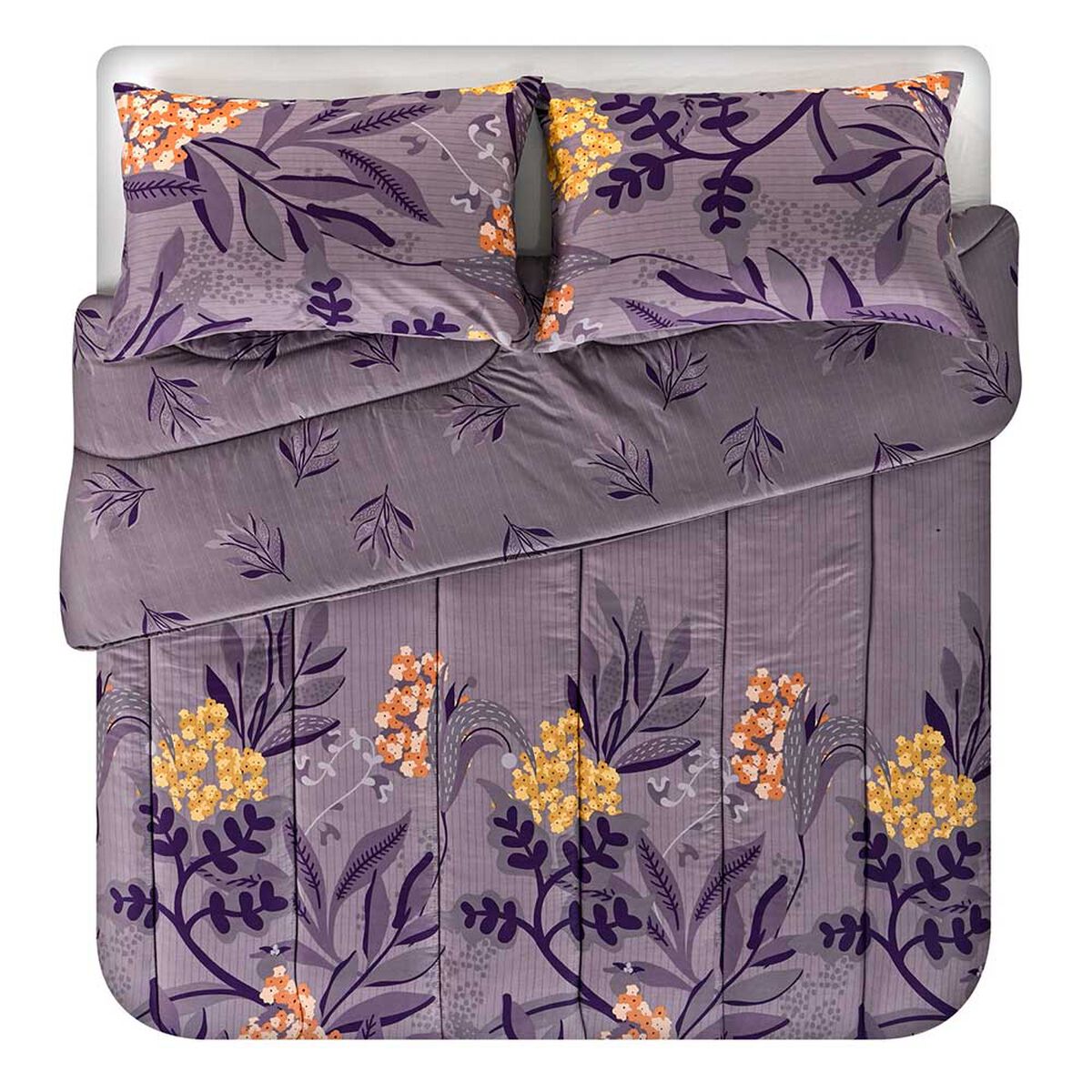 Plumón American Family 2 Plazas Lavanda Morado