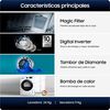 Lavadora Carga Superior Samsung 24 kg + Secadora Bomba de Calor 9 kg