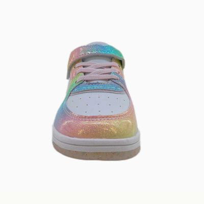 Imagen 2 del producto Zapatilla Urbana Niña Chess Multicolor, Rosado