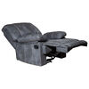 Juego de Living Reclinable Daniels Castle Sof&aacute; 3 Cuerpos + 2 Bergere Gris