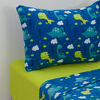 Sábana Polar Estampada Multicolor 1 Plaza