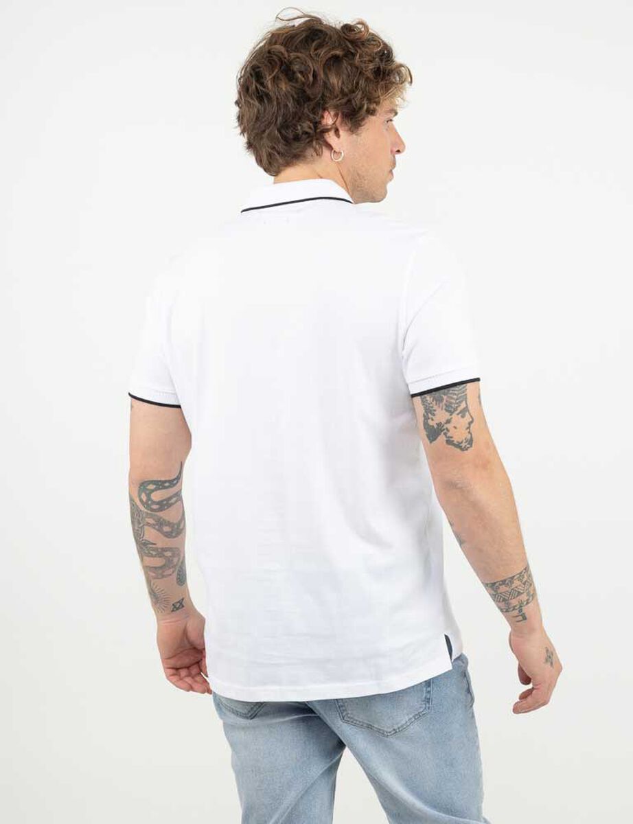 Polera Piqu&eacute; Manga Corta Hombre Zibel