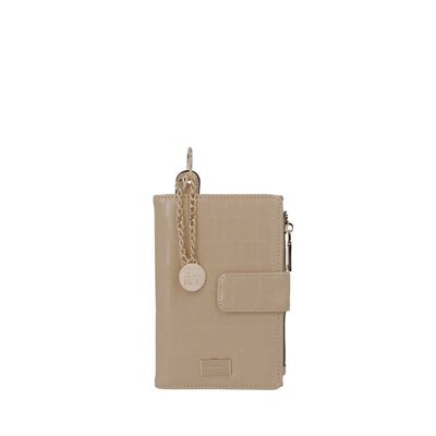 Portadocumento de Mujer Secret Osaka SC7 Grande Beige