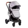 Coche Cuna Travel System Bebe Taurus con Base Gris Bebesit