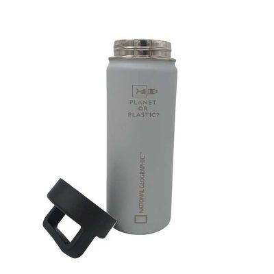 Imagen 2 del producto Botella Metalica National Geographic 500Ml Gris