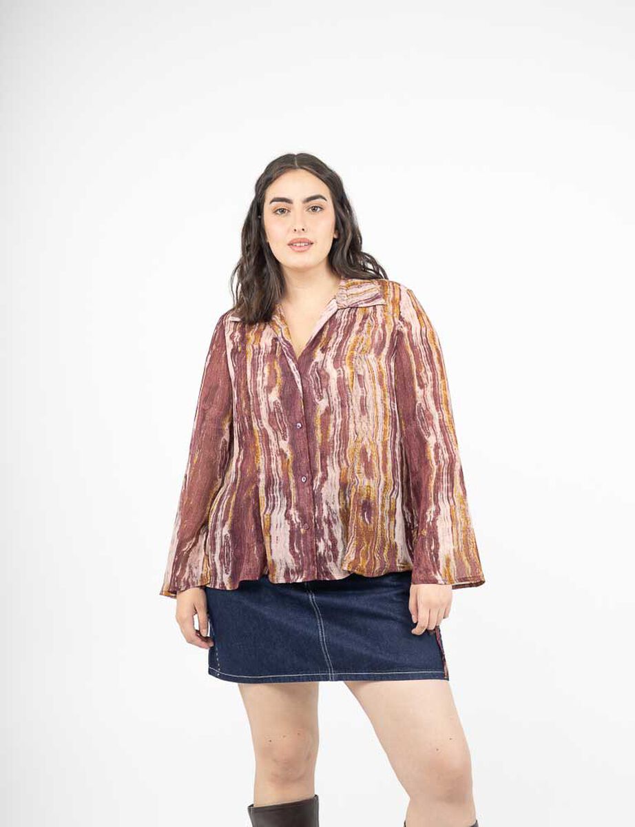 Blusa Manga Larga Mujer Extralindas