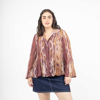 Blusa Manga Larga Mujer Extralindas