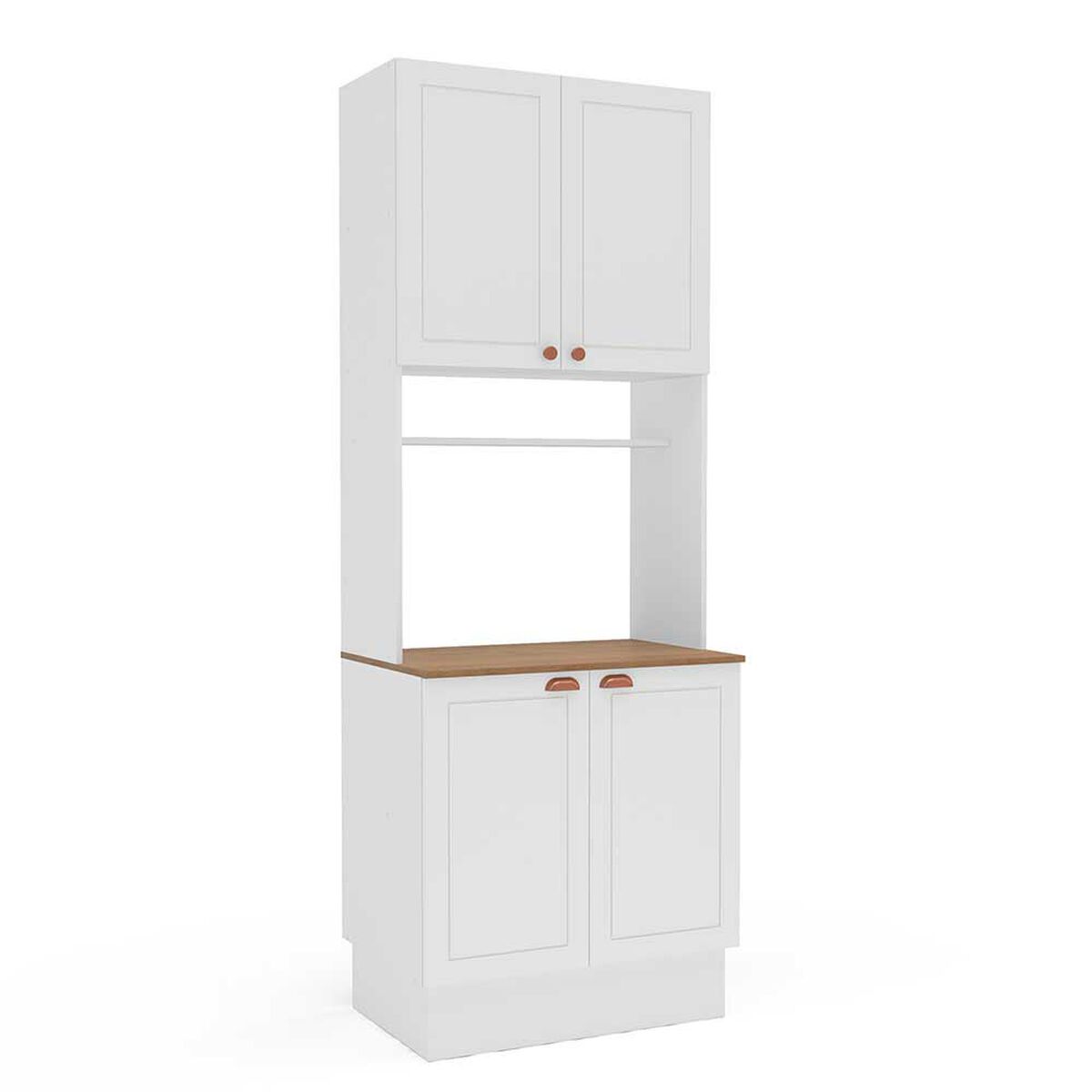 Despensa de Cocina Royal Vekkahome 4 Puertas Blanca