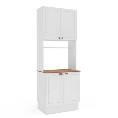 Imagen 2 del producto Despensa de Cocina Royal Vekkahome 4 Puertas Blanca