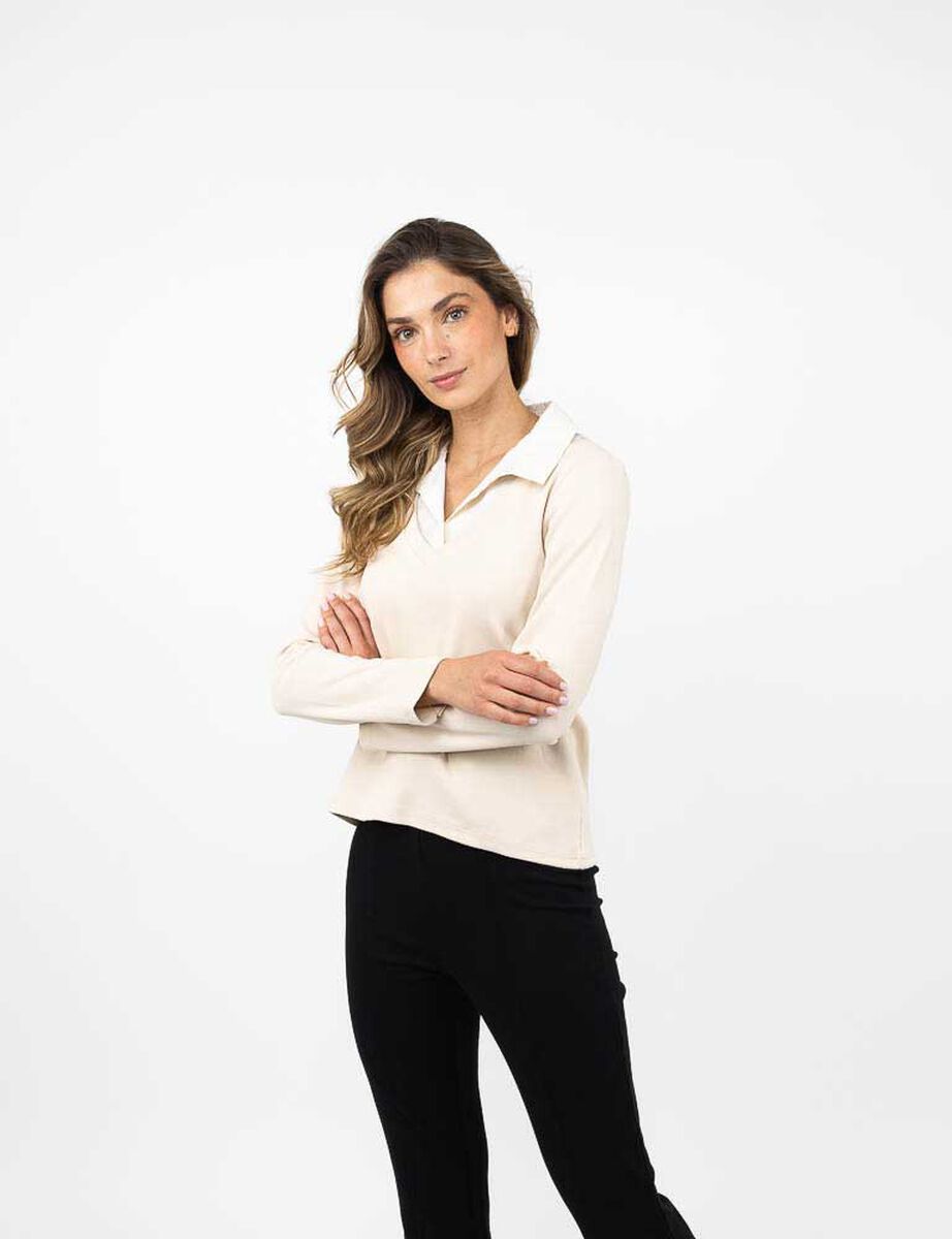 Polera Manga Larga Mujer Zibel