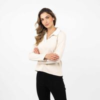 Polera Manga Larga Mujer Zibel Beige