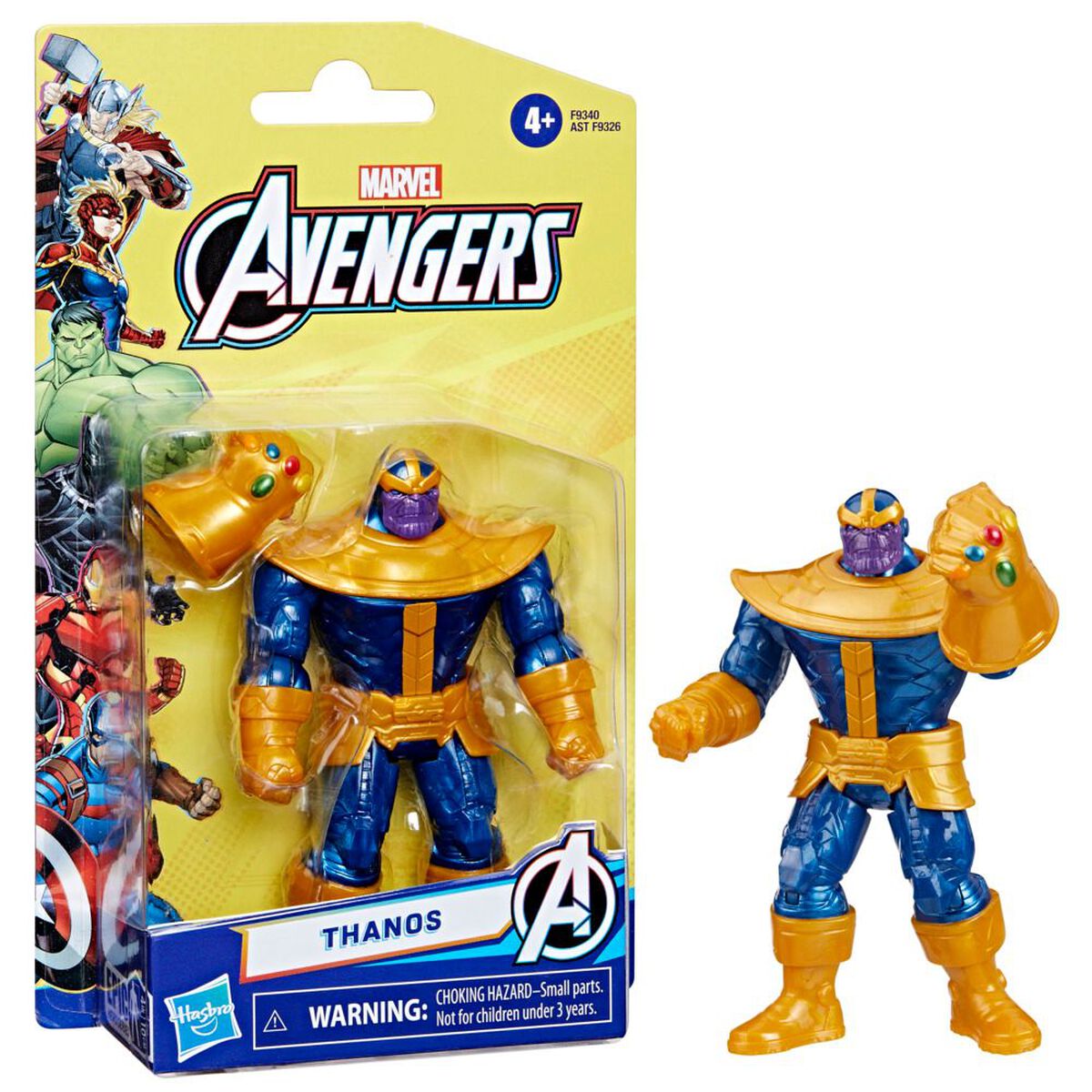 Figura de Acción Marvel Thanos Avengers