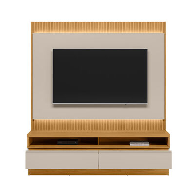 Home TV Di Poretti Design Sao Paulo Hasta 70" Caf&eacute; Claro