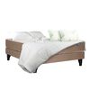 Cama Europea Celta 2 Plazas Bamboo + Plumón + Sábanas + 2 Almohadas