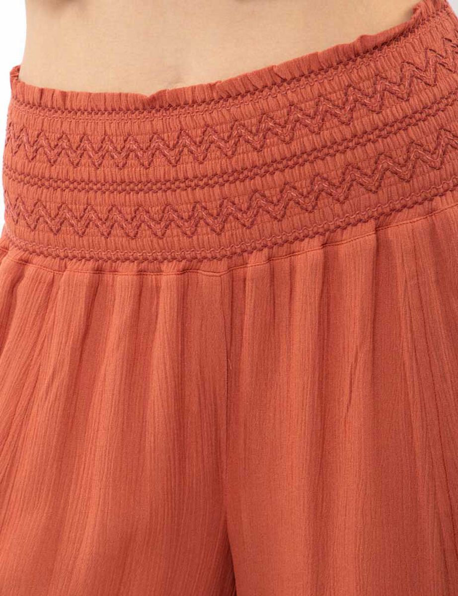 Pantal&oacute;n Wide Led Pretina Ancha Mujer Alma