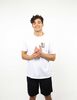 Polera Con Estampado Manga Corta Hombre Cutback