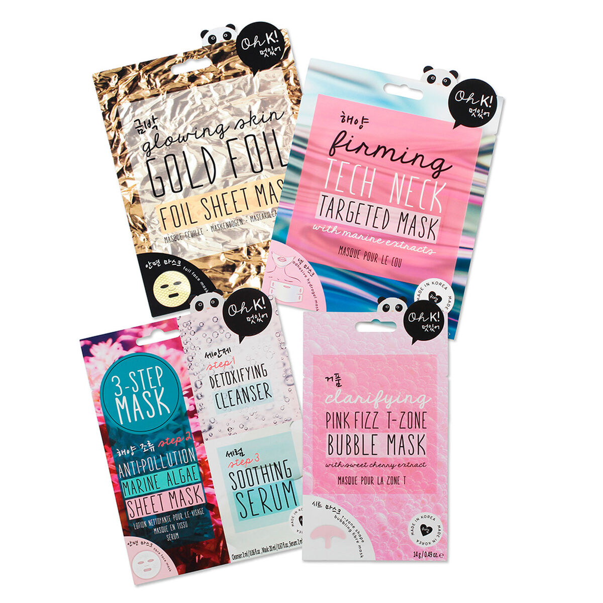 Beauty Box Mascarillas Korean Beauty Oh K!