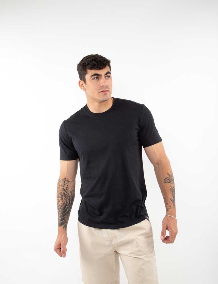 Polera Manga Corta Hombre Icono