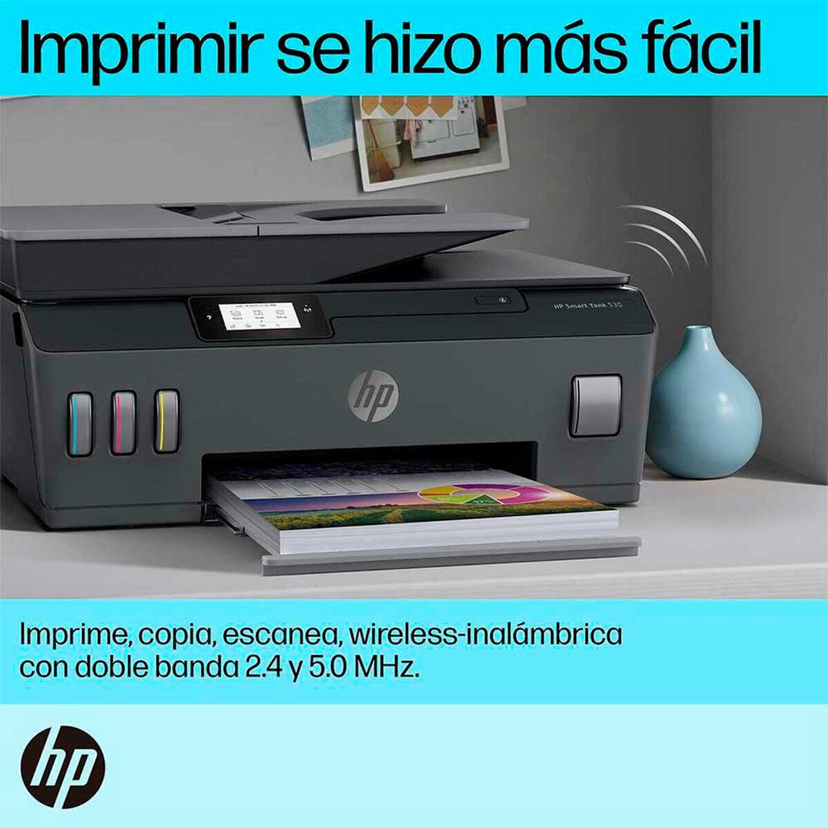 Multifuncional HP Tinta Continua 530 WiFi