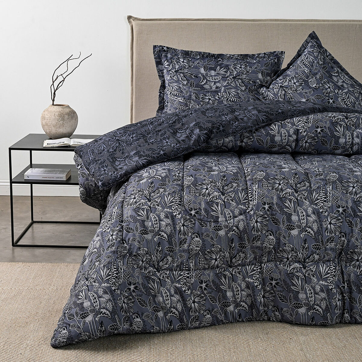 Plum&oacute;n Elements & Co Palmia 1,5 Plazas Azul