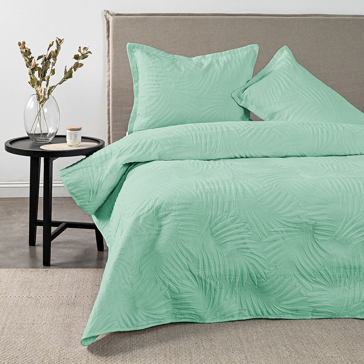 Quilt American Family Marquis Heatpress 2 Plazas Verde