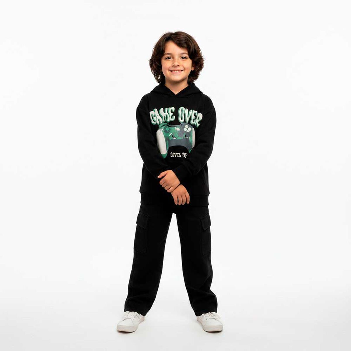 Poler&oacute;n Hoodie Ni&ntilde;o Cutback