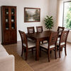 Juego de Comedor Muebles Hema Roma 6 Sillas Chocolate