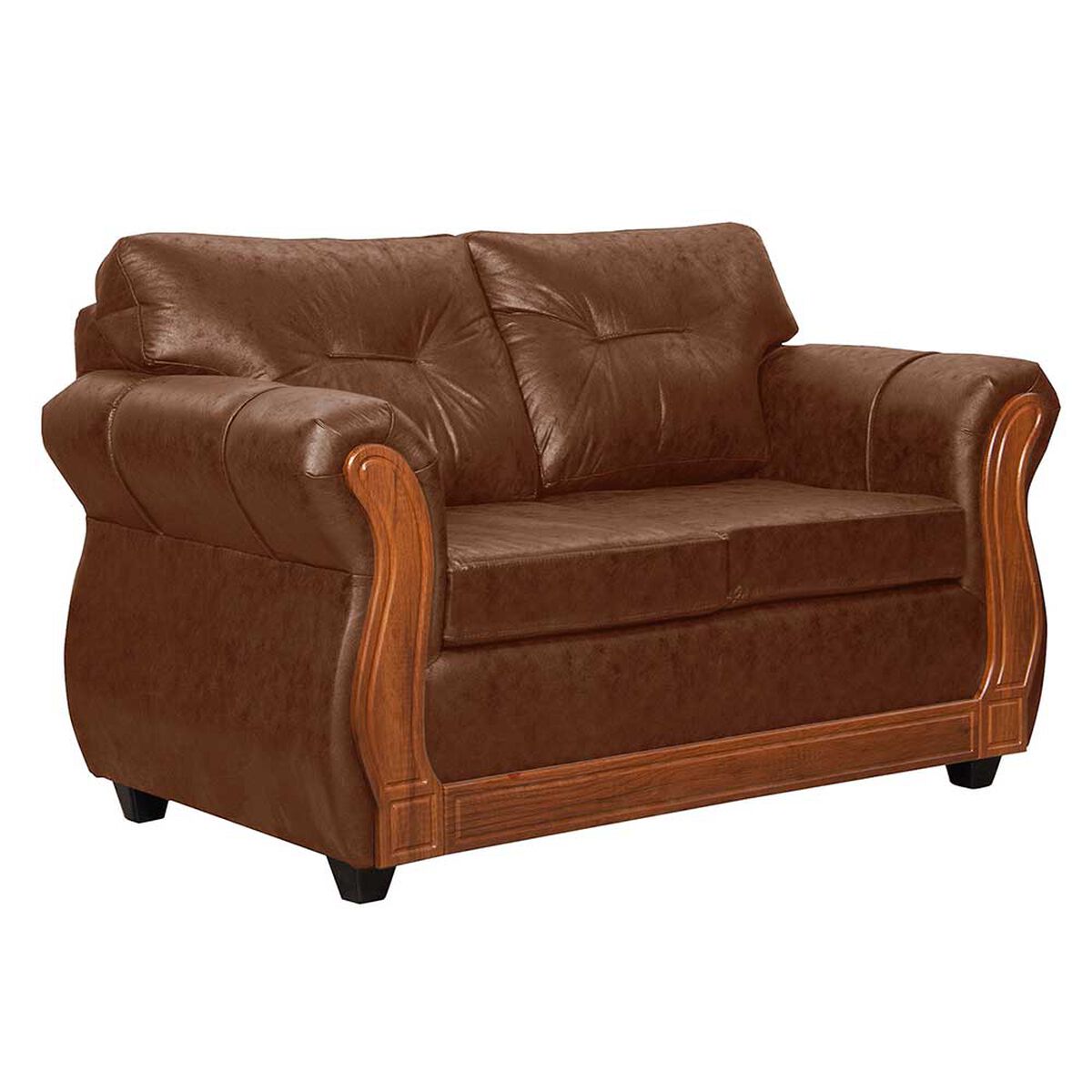 Juego de Living Black Factory Toronto 4 Cuerpos Terracota