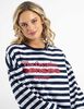 Polera Oversize Manga Larga Mujer Icono