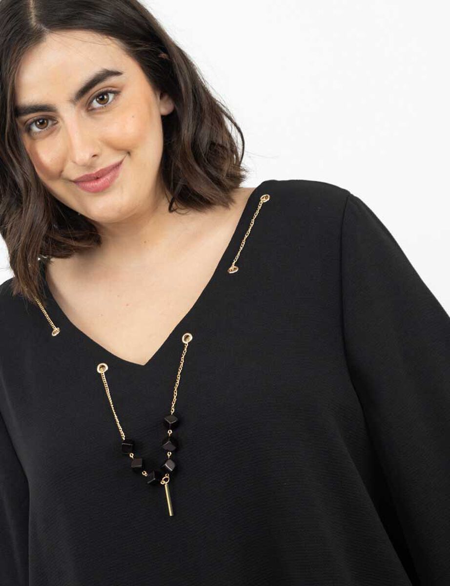 Blusa Manga 3/4 Mujer Extralindas