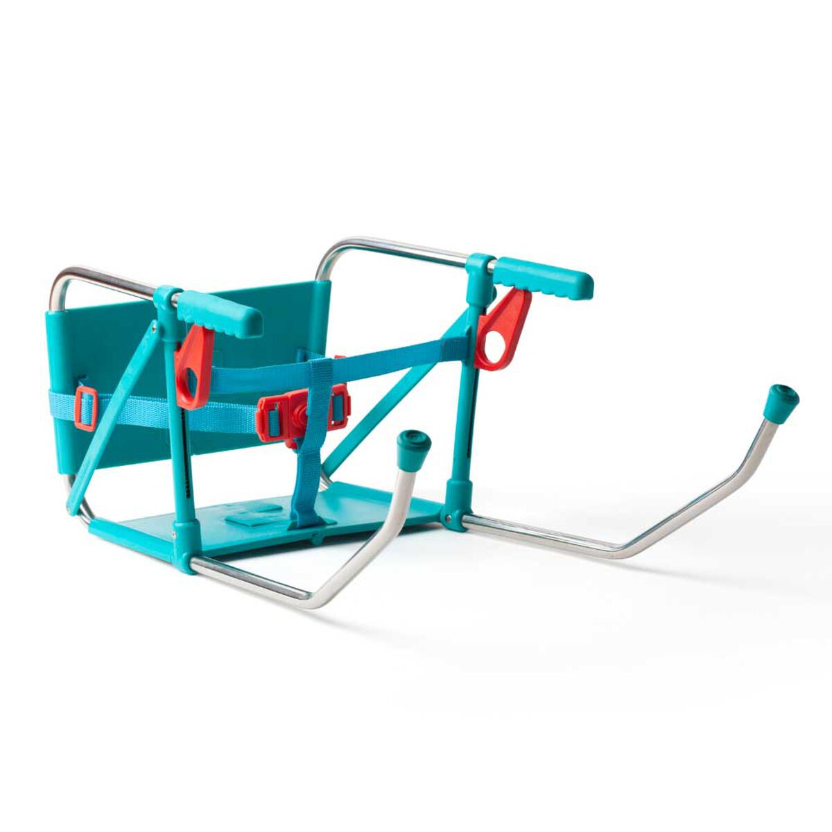 Silla de Comer Plegable Niño Turquesa Clak.