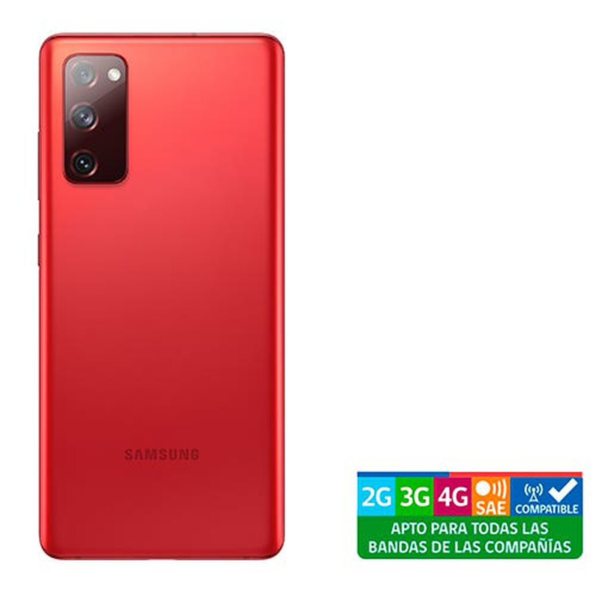 Celular Samsung Galaxy S20 FE 5G 128GB 6,5" Red Liberado