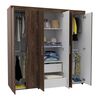 Cl&oacute;set TuHome Amatista 6 Puertas 2 Cajones