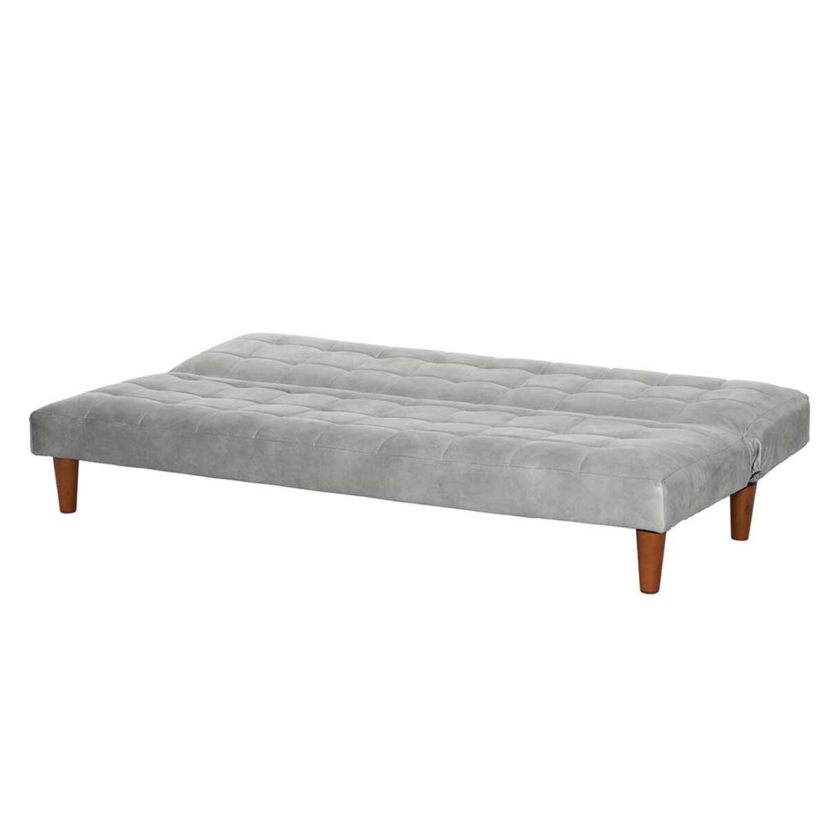 Fut&oacute;n Latam Home Turin Cuero 3 Cuerpos Gris