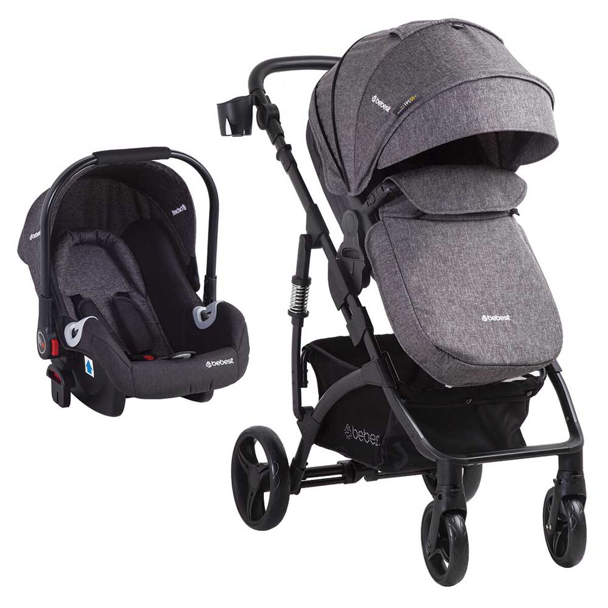 Coche Explorer Lx Negro Bebesit